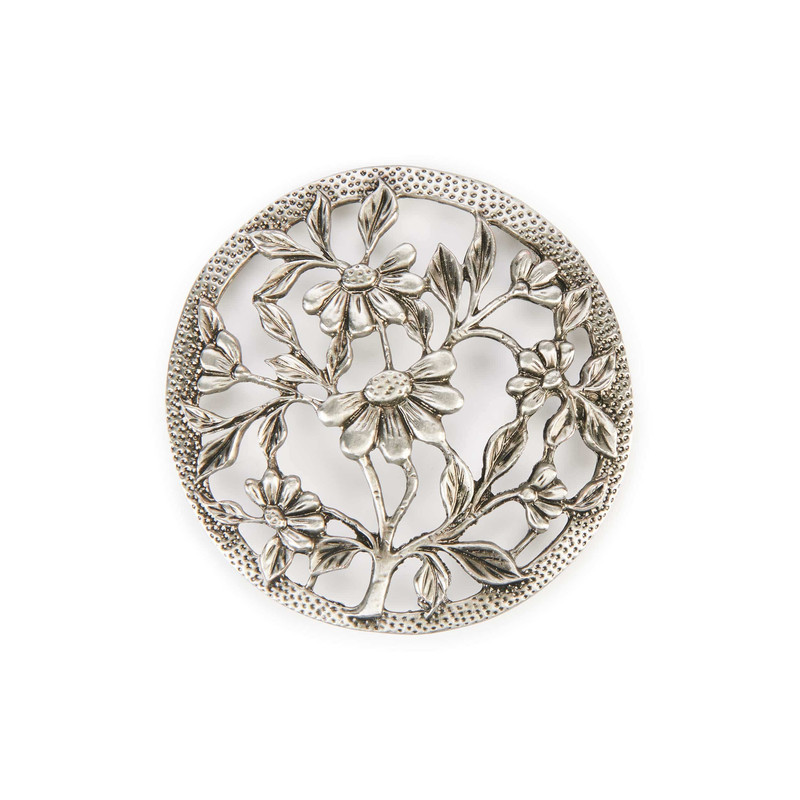 Filigree Bowl Lid - Style:Filigree Blossoms